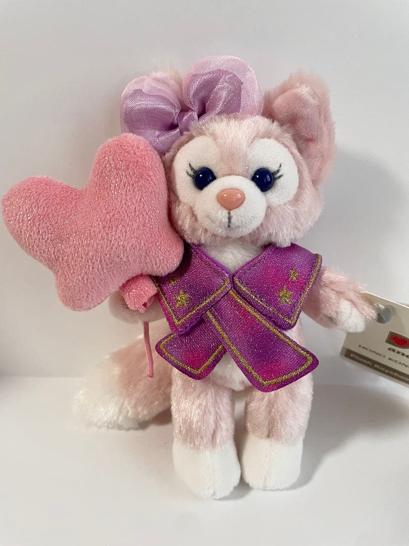 香港ディズニーランドステラルーリーナベルぐるみキーチェーン4点セット