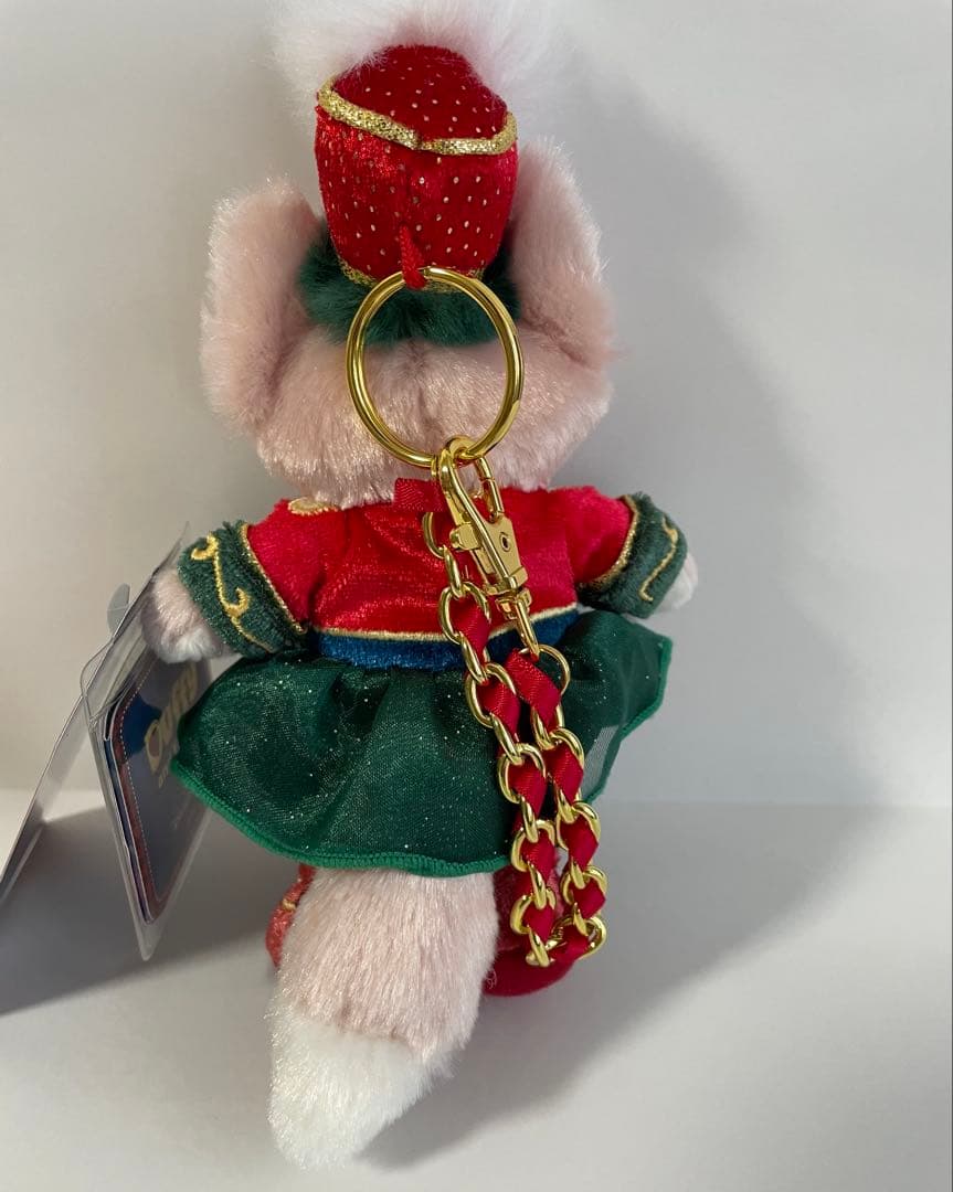 香港ディズニーランドステラルーリーナベルぐるみキーチェーン4点セット