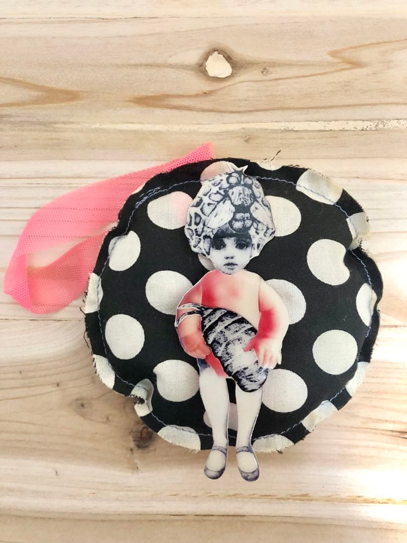 ヒグチユウコ × Fuca ブローチ ボリス雑貨店 希少品