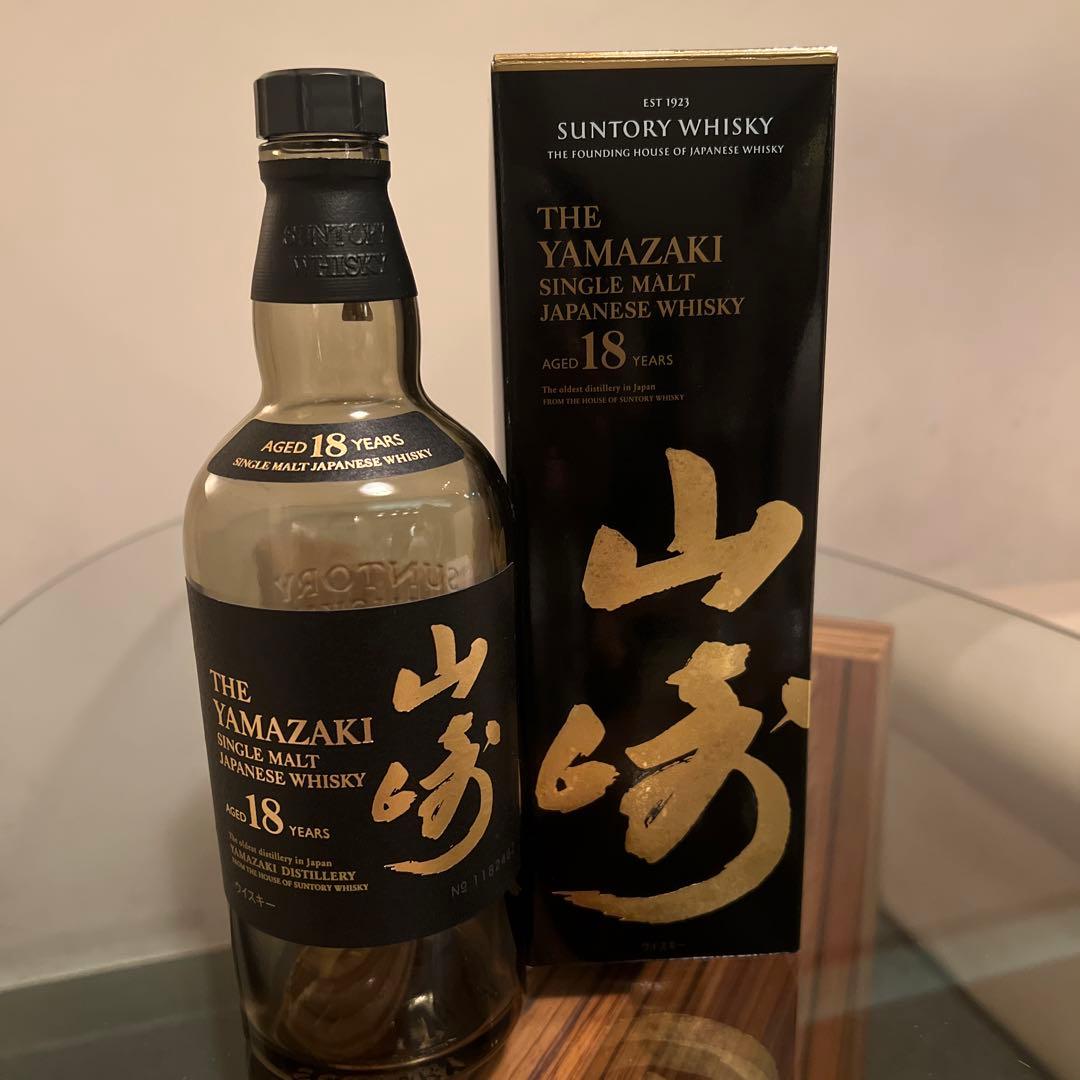 山崎18年空箱✖️3