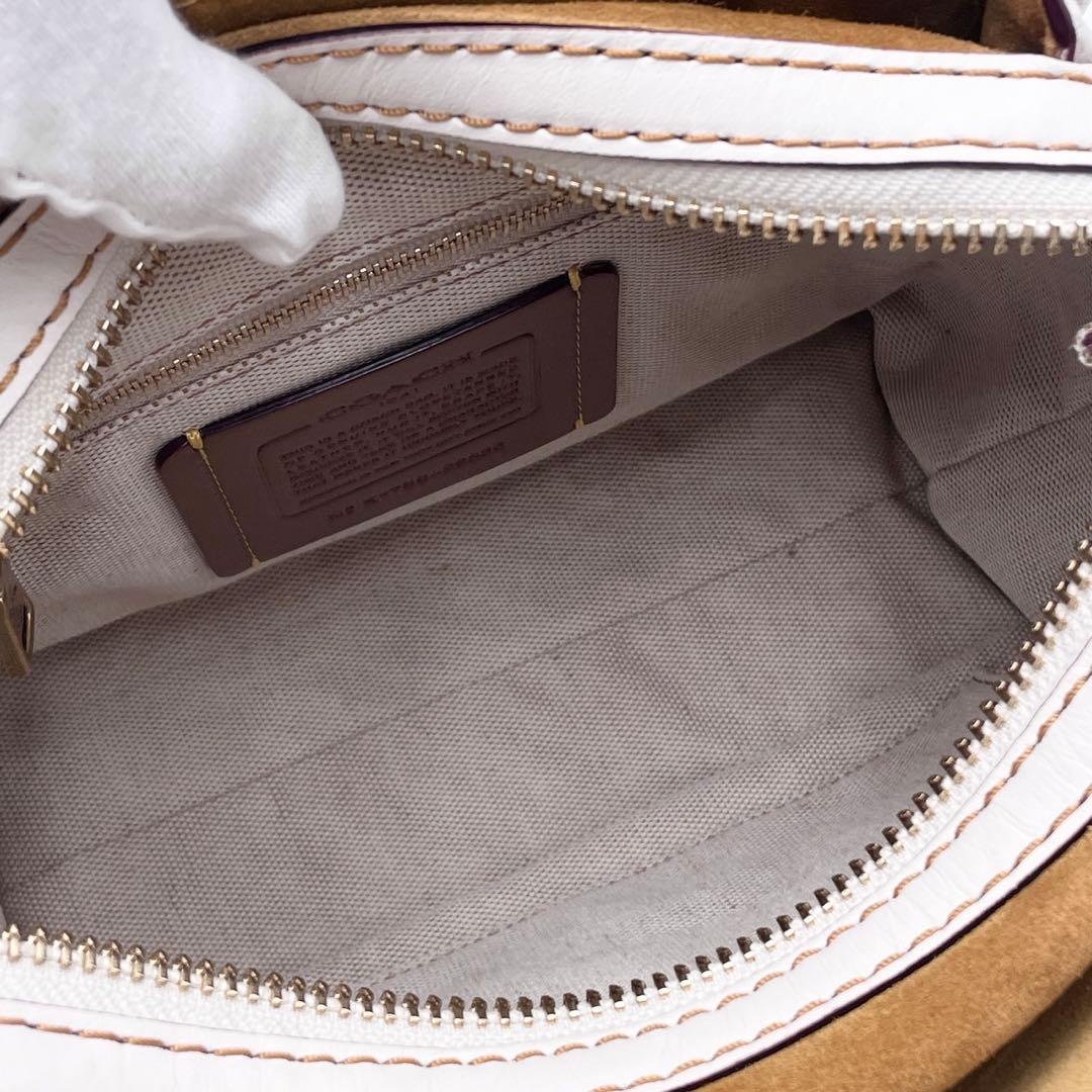 超極美品● COACH コーチ ローグ25 2way ハンドバッグ 花柄 レザー