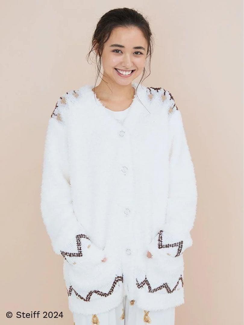 レア♡新品 ジェラートピケ【Steiff】フェアアイル柄カーディガン シュタイフ