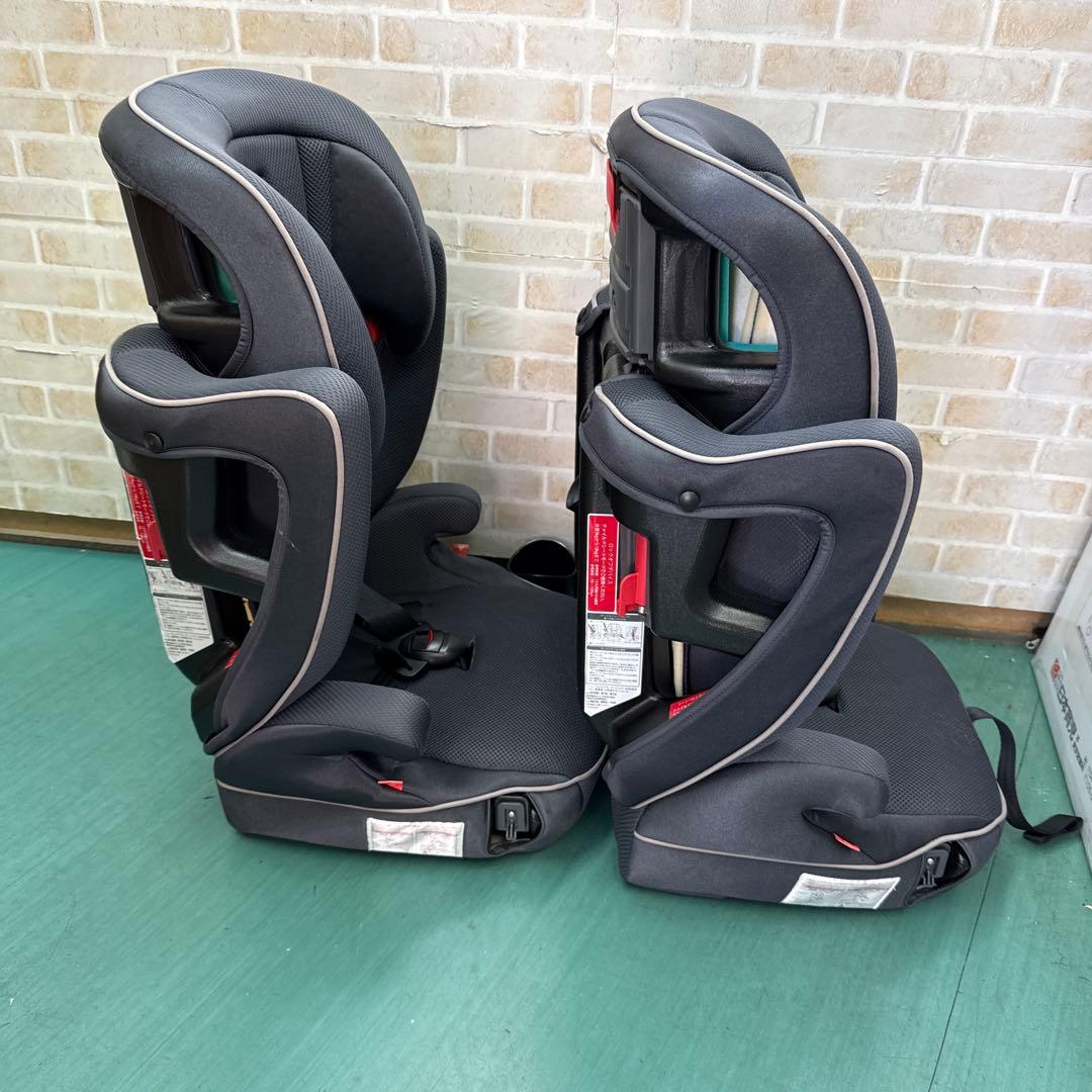 アップリカ　ジュニアシート　双子　2台セット　1才から　チャイルドシート