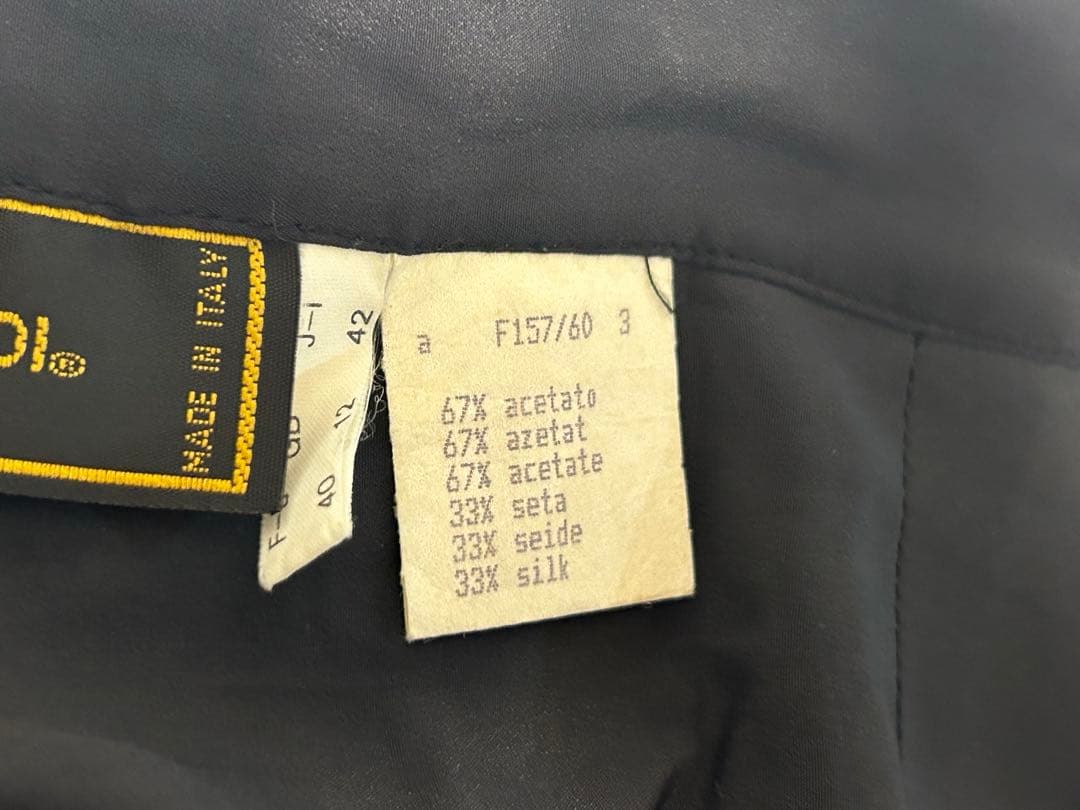 フェンディ FENDI 巻きスカート ラップスカート　365 F157 ズッカ