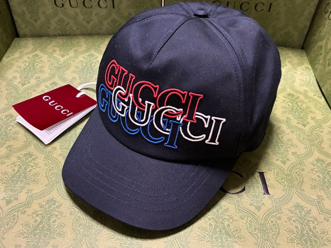 新品】GUCCI グッチ キャップ 帽子 XLサイズ 60cm