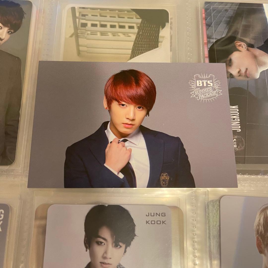 bts サマパケ 2014 トレカ フォト ジョングク JK 公式 BTS サマパケ