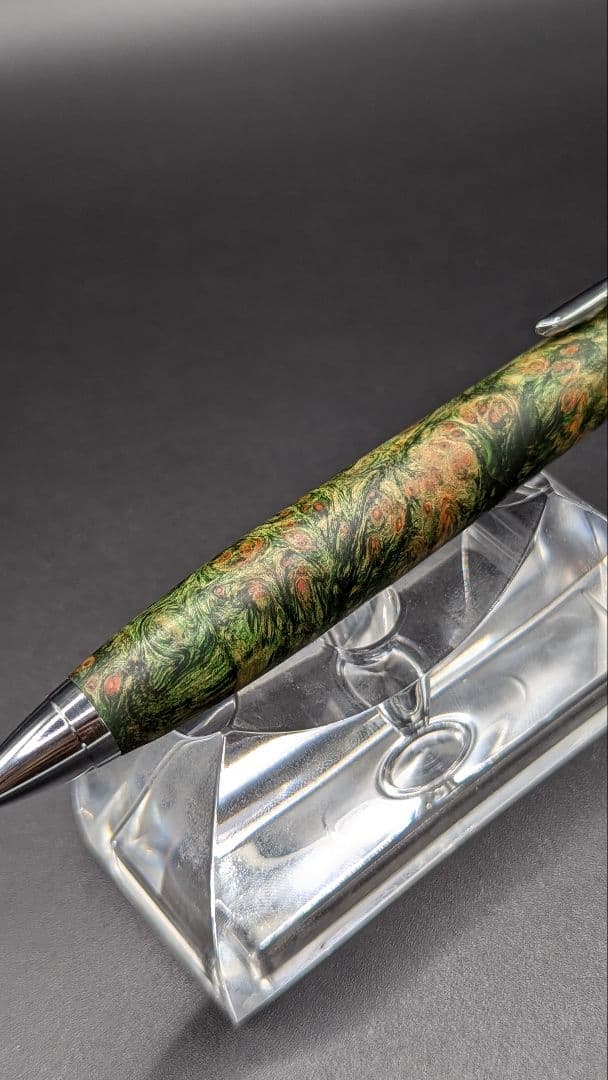 303ペン工房翌檜 スタビライズドウッドバーチバール 木軸シャーペン