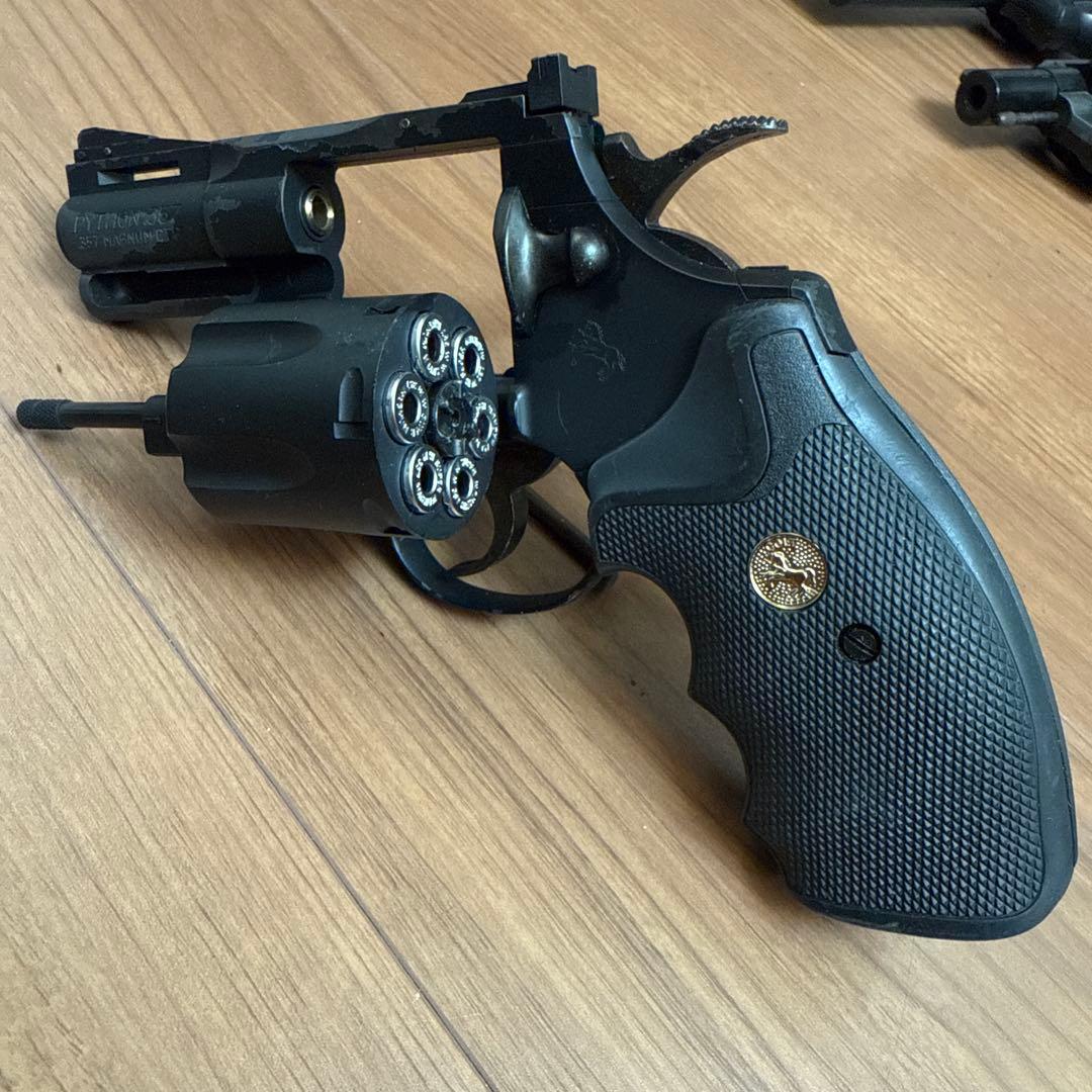 ガスガン等まとめて6点セット あぶない刑事（鷹山敏樹・大下勇次）モデル同型含