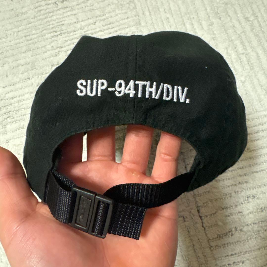 Supreme ブラックキャップ SUP-94TH/DIV. - メルカリ