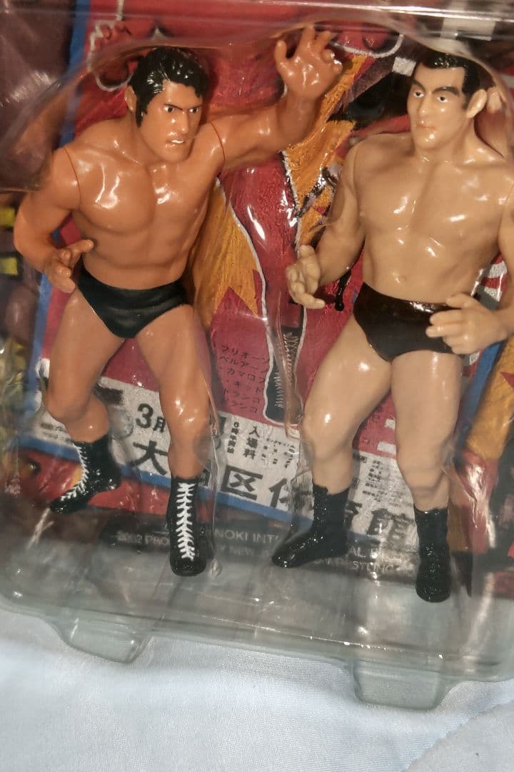アントニオ猪木　VS　カール・ゴッチ　フィギュア　美品
