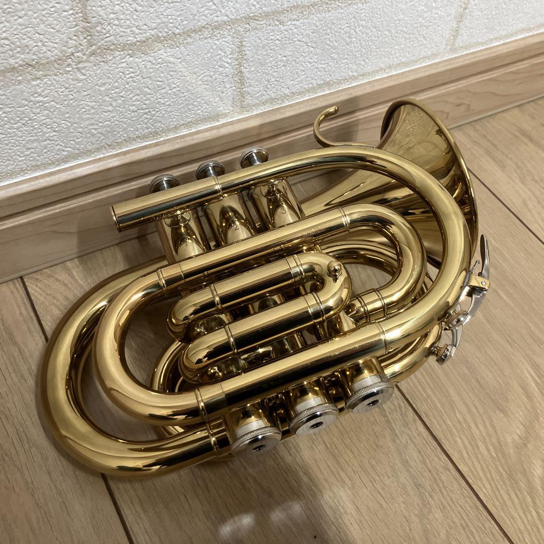 Kaerntner ケルントナー ポケットトランペット ケース　マウスピース付き