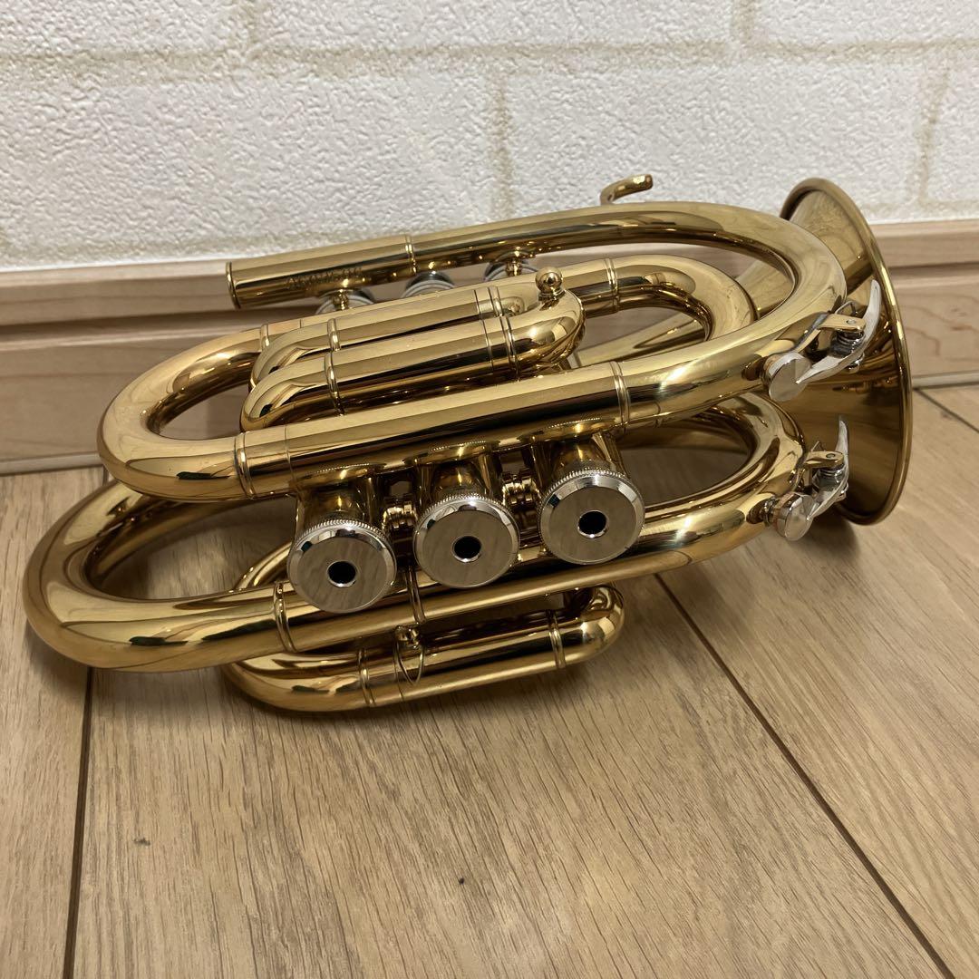 Kaerntner ケルントナー ポケットトランペット ケース　マウスピース付き