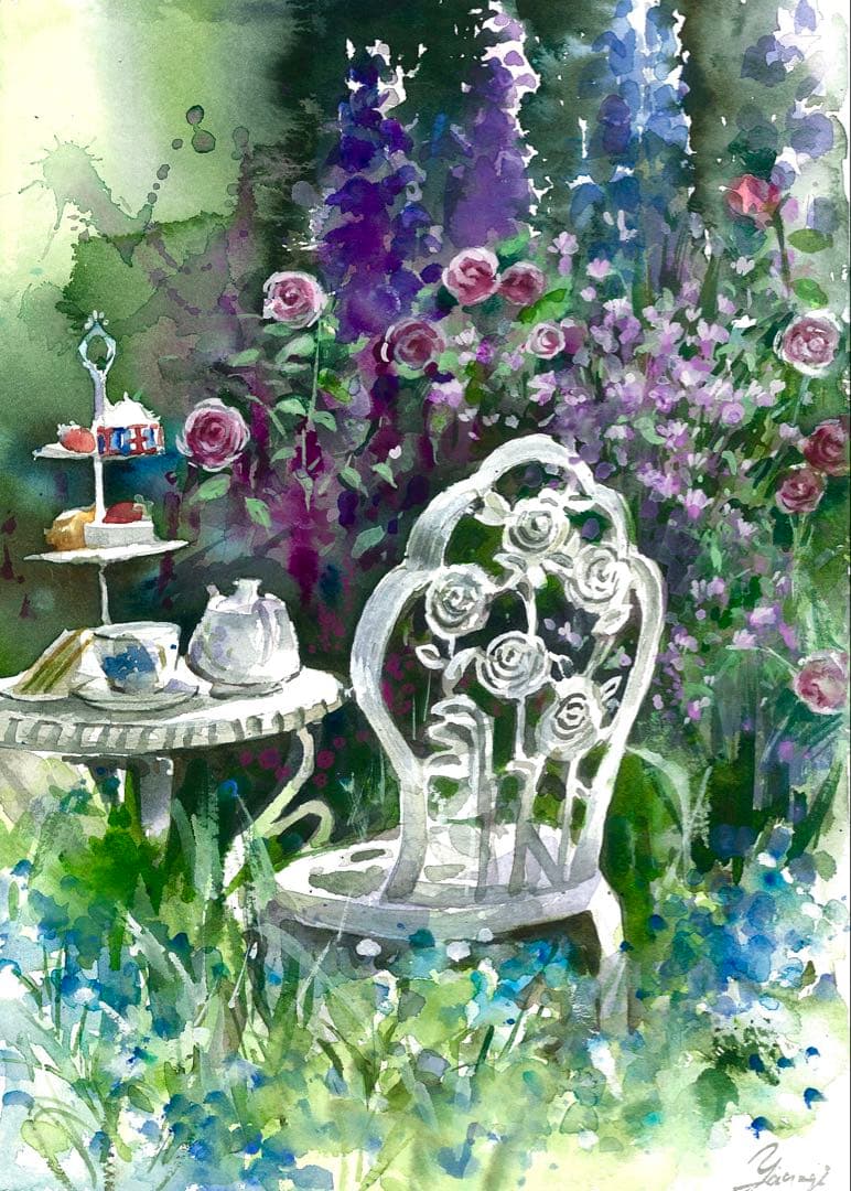 時代物 小県ニ一【風景画】1977肉筆油彩画