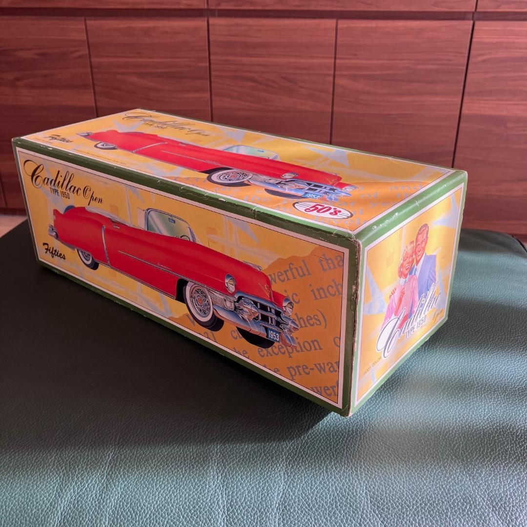 ブリキ製 フィフティーズ 50's ピンク キャデラック 日本製