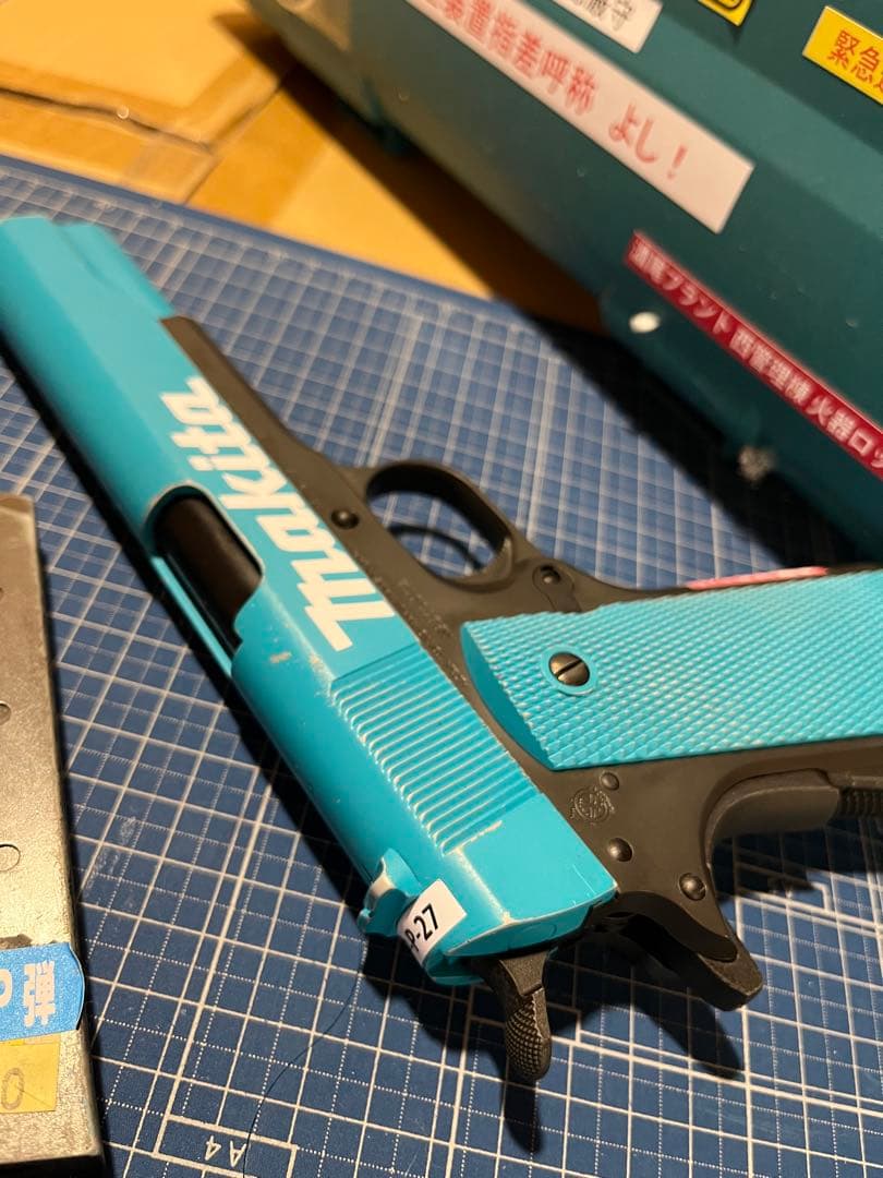 Marui Makitaカスタム ガスガン 専用ケース付き　ジャンク