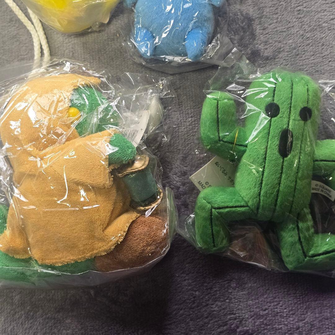 FFシリーズ ぬいぐるみ マスコットセット サボテンダー チョコボ