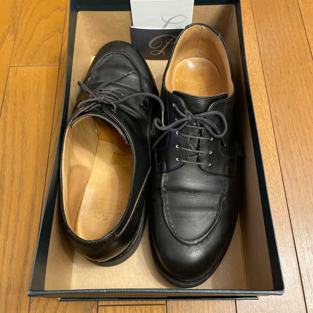 Paraboot シャンボード ブラック リスレザー 8.5 美品
