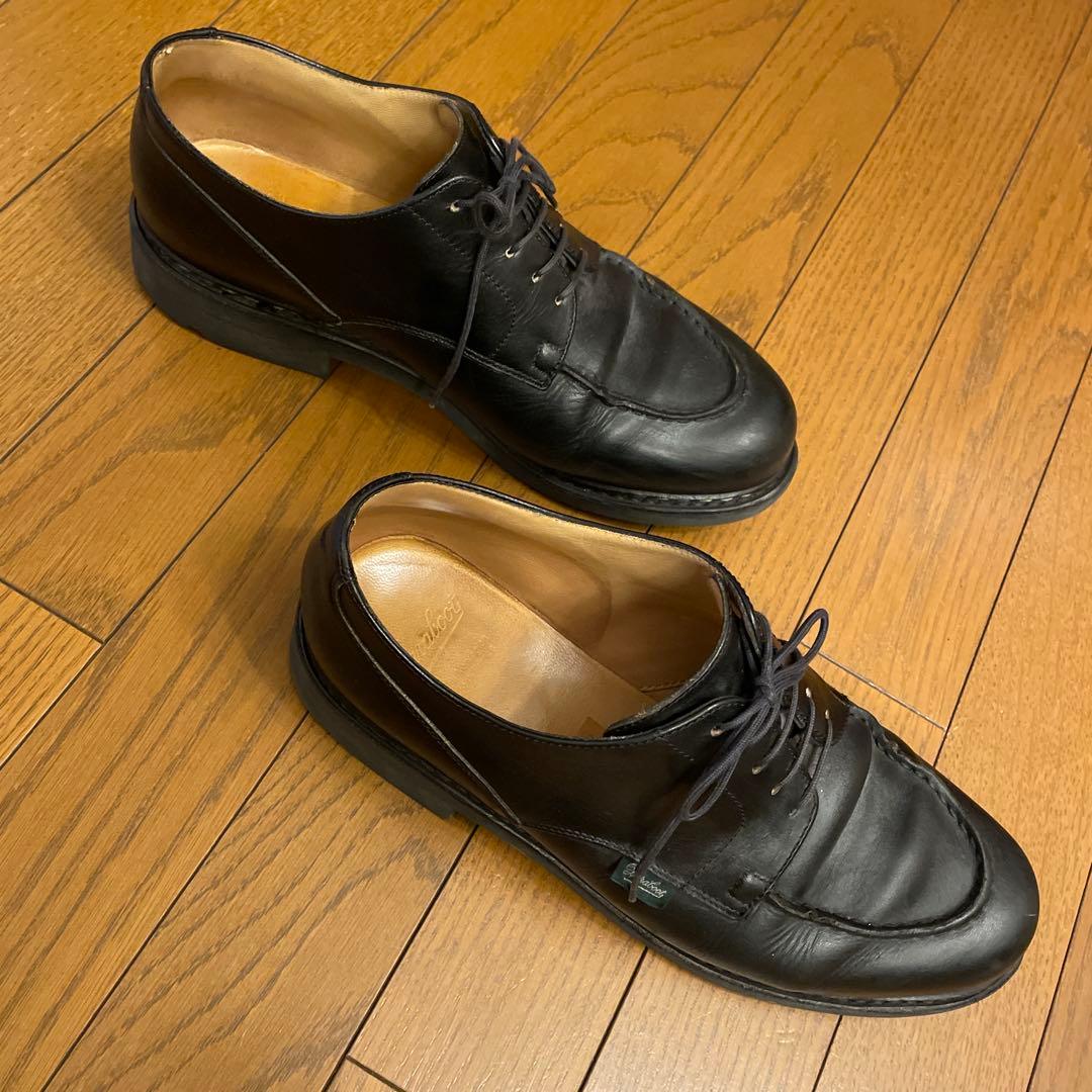 Paraboot シャンボード ブラック リスレザー 8.5 美品