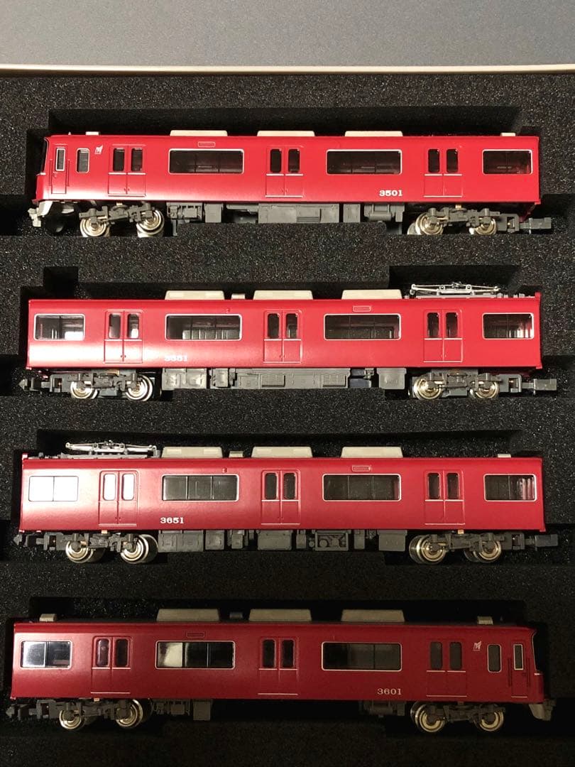 GM 名鉄3500系 機器更新車 基本4両セット 31696＞名鉄3500系（機器