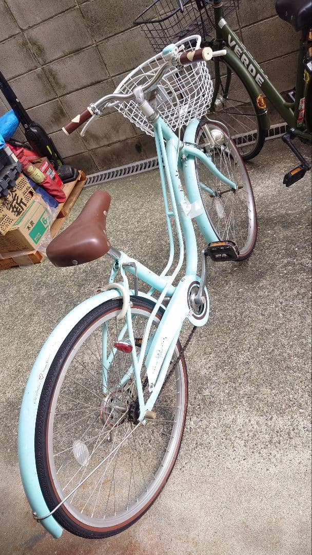 【専用】子ども用自転車 水色 24インチ キッズ ジュニア