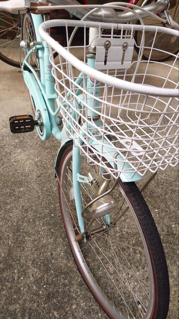 【専用】子ども用自転車 水色 24インチ キッズ ジュニア