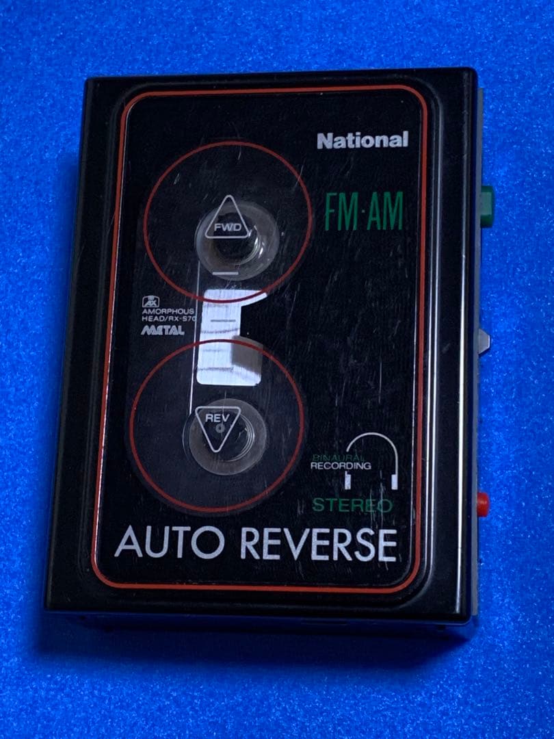 National RXーS70 REVERSE カセットプレーヤージャンク品 National RXーS70 REVERSE カセットプレーヤージャンク品 Yahoo