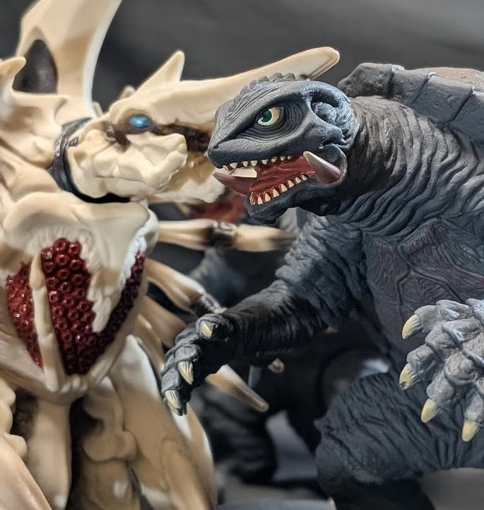 平成ガメラ＆レギオン（バンダイ）ムービーモンスター ソフビ３体セット
