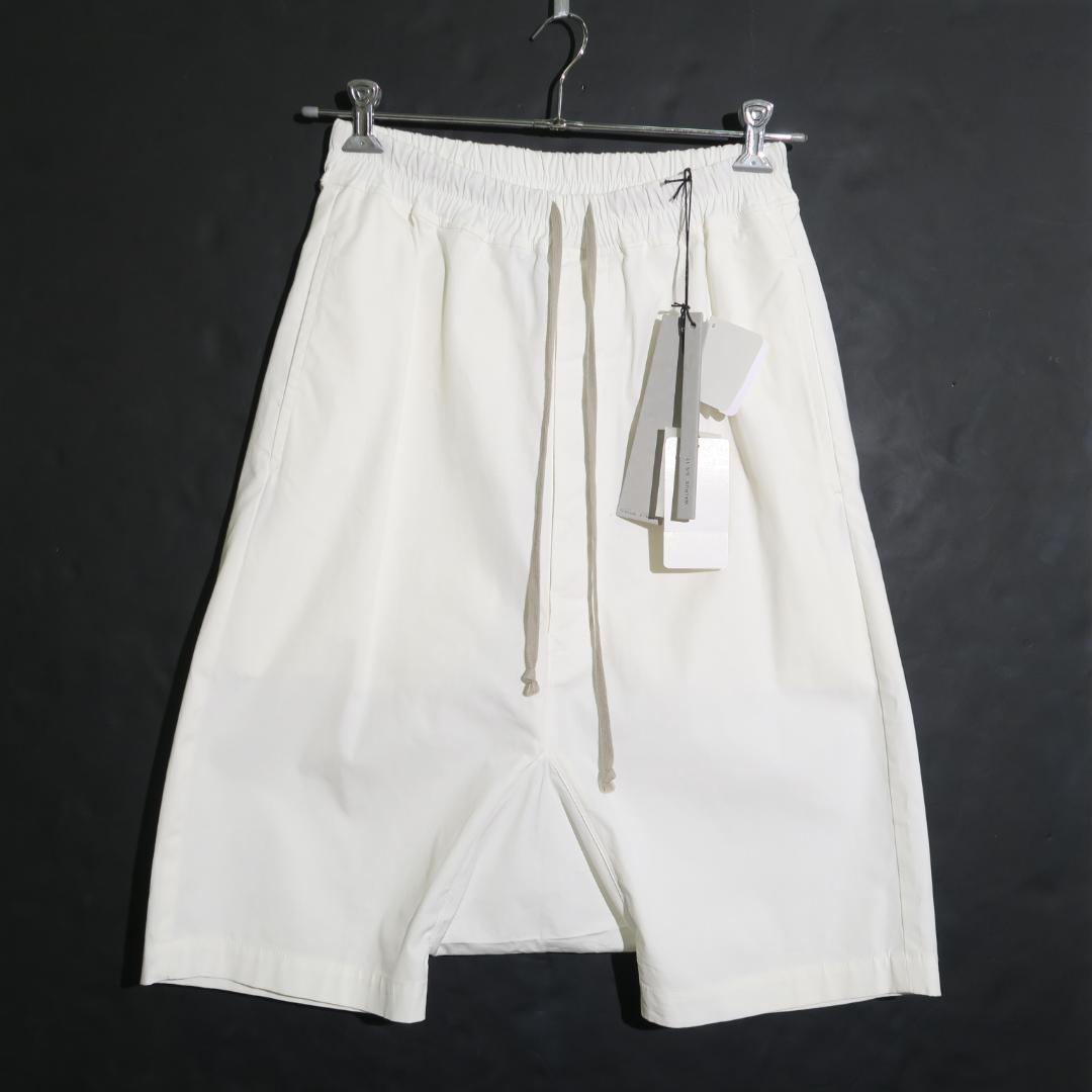 Rick Owens RICKS PODS 46 ホワイト ポッズ ハーフパンツ