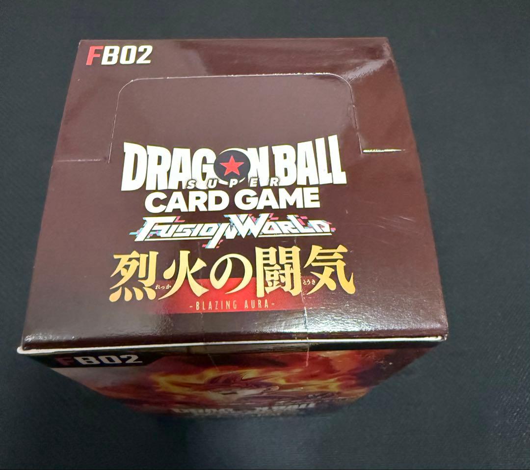 ドラゴンボールフュージョンワールド 烈火の闘気 未開封 1box （テープ