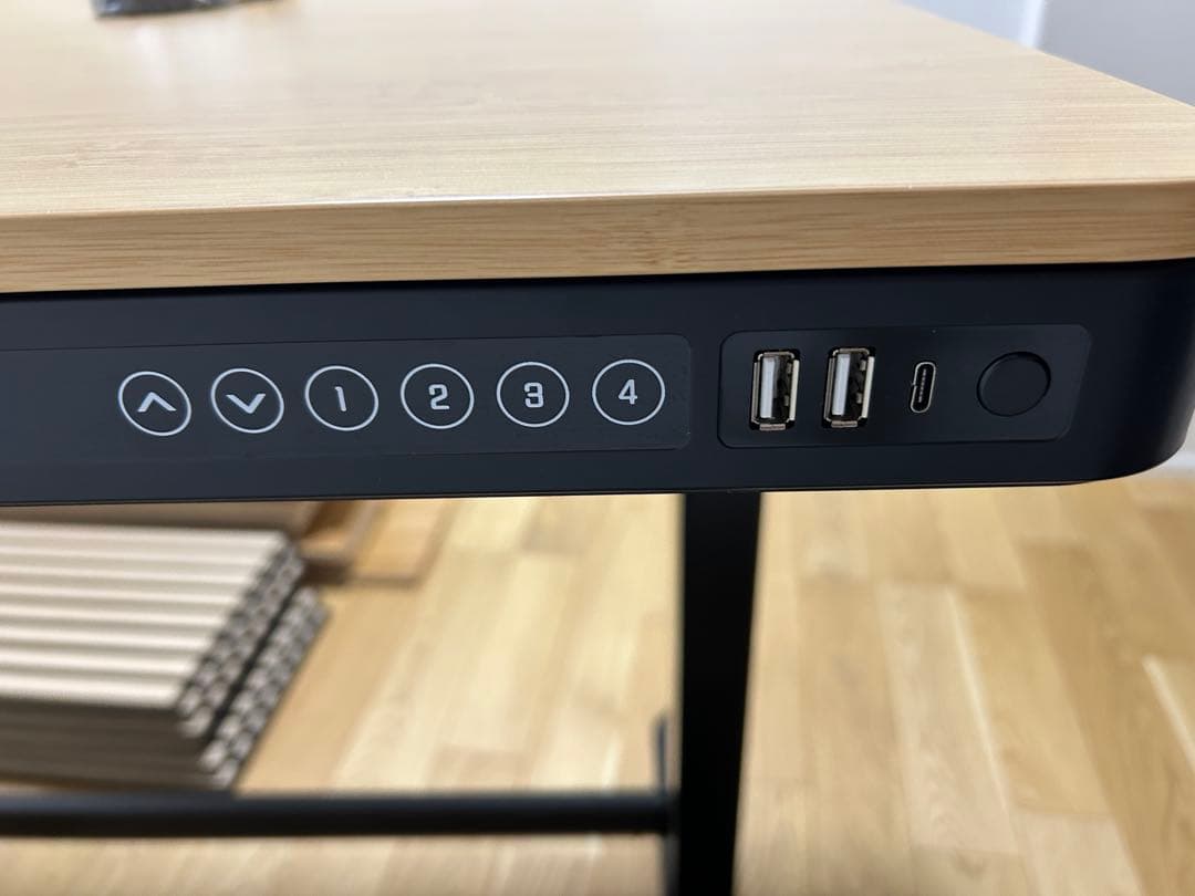 (送料込み)FLEXISPOT EG8 キャスター付き 電動昇降デスク