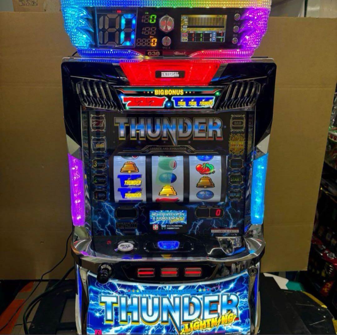 6号機 サンダーVライトニング 実機 家庭用フルセット！ パチンコ・パチスロ