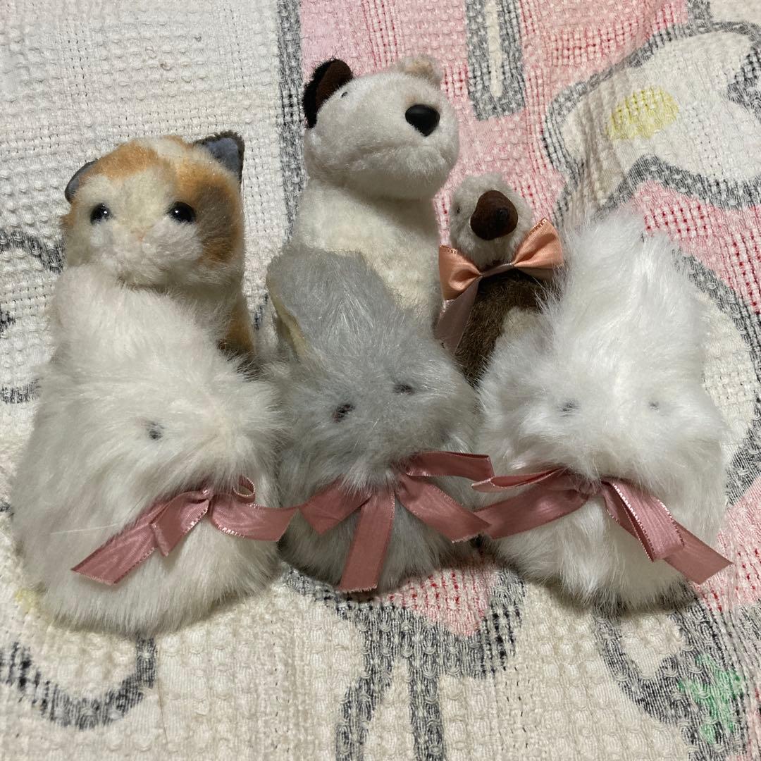 ON THE GRASS ぬいぐるみ　6コセット　バラ売り不可　中古品