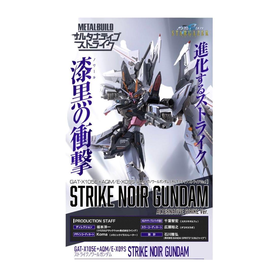 METAL BUILD ストライクノワールガンダム(オルタナティブストライク
