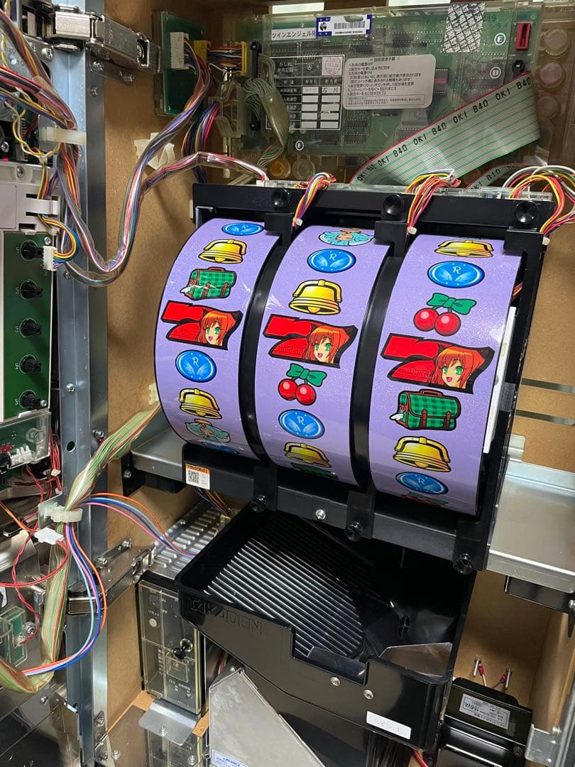 トランスなし】ツインエンジェル3【傷あり】コイン不要機＋データ