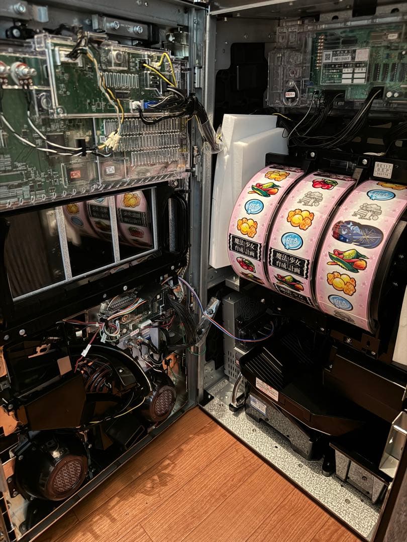 パチスロ実機 SまほいくNB 不要機付き ネット』パチスロ 魔法少女