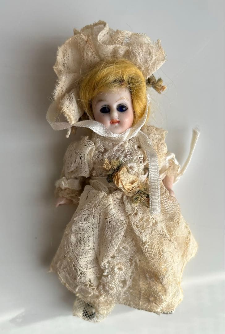 アンティーク ミニョネット オールビスクドール 10cm - メルカリ