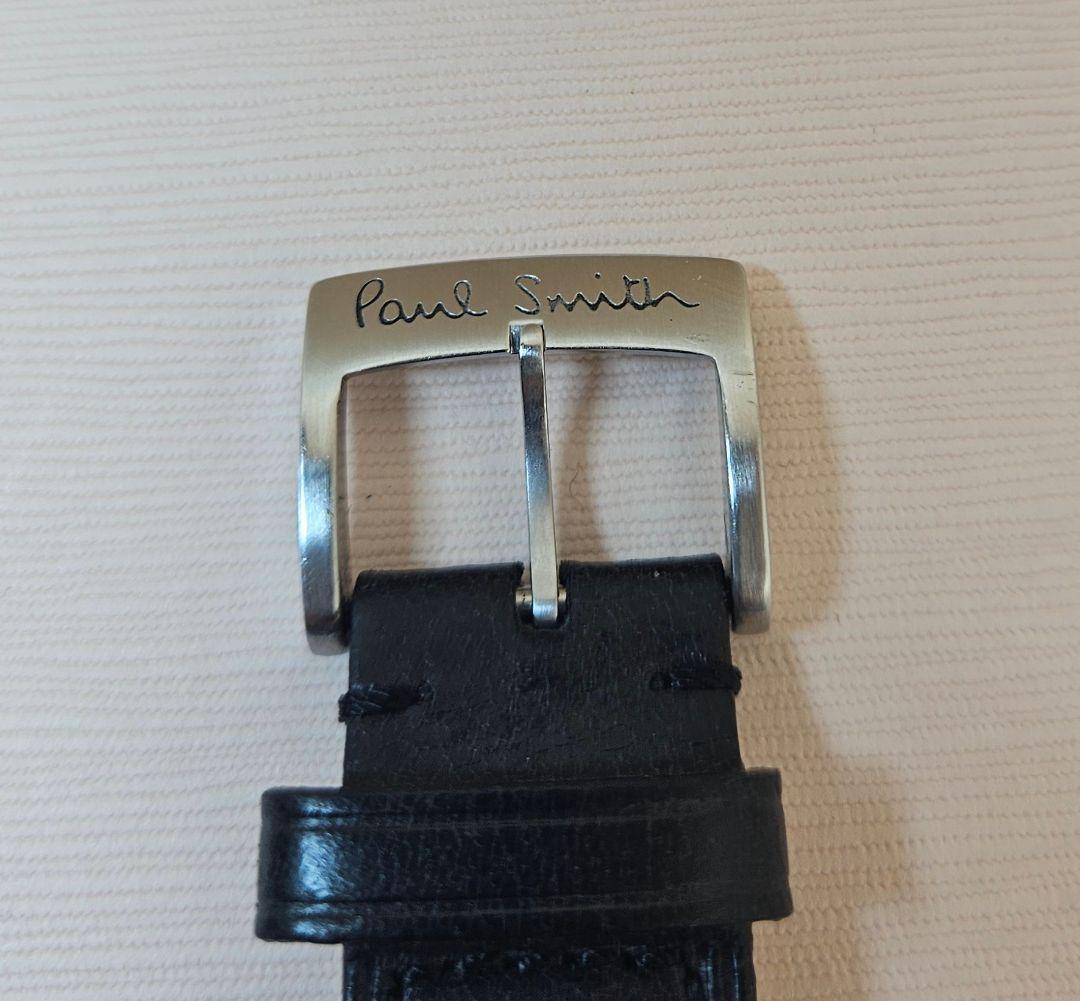 2次電池交換済み‼️美品のポールスミス電波ソーラー腕時計