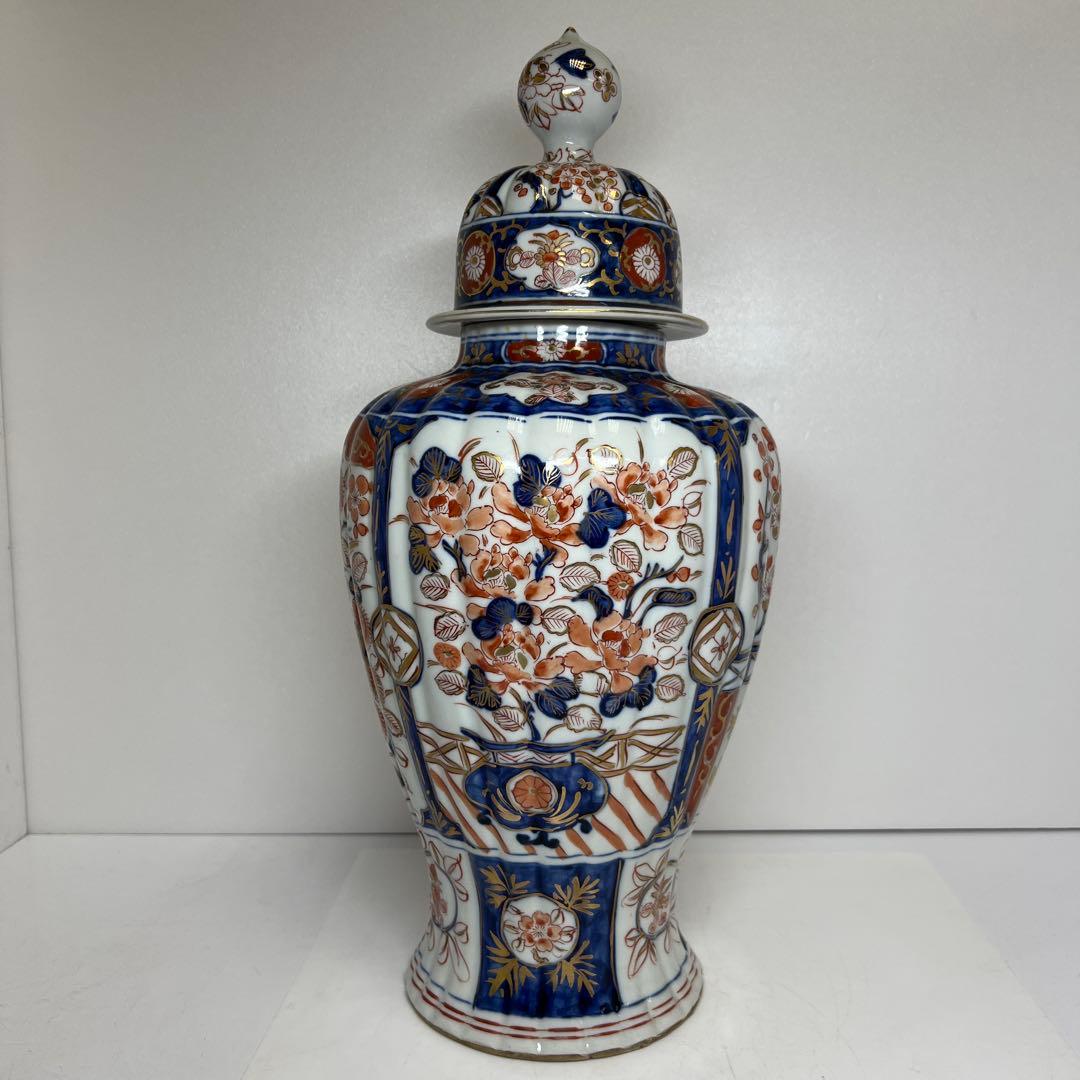 古伊万里 染綿沈香壺 高さ45㎝ 東K8-0203① タルニ - メルカリ