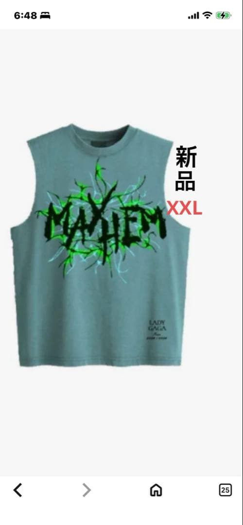 LADYGAGA Mayhem BALL Came ALIVE Tank XXL - メルカリ
