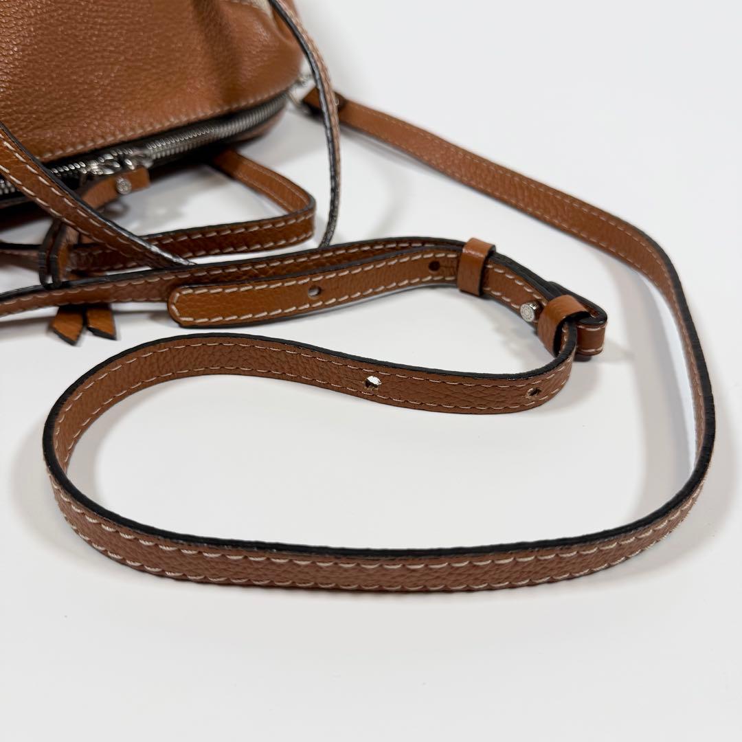 【極美品】ジャンニキアリーニ　ハンドバッグ 2way サファリ　ベージュ