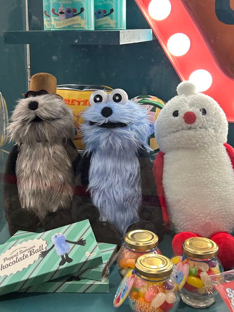 スンスン 公式 パペットスンスン キャンディストア ぬいぐるみ