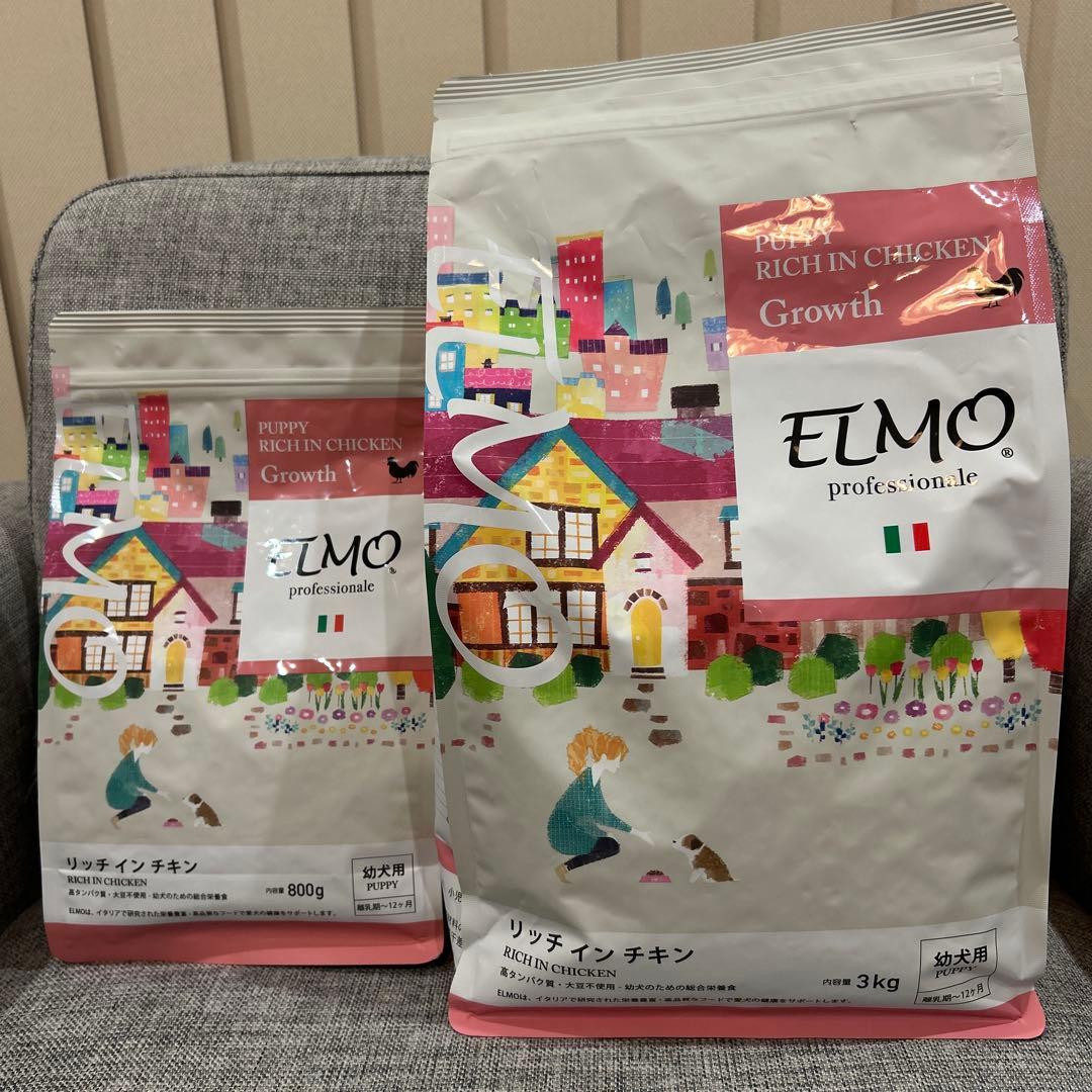 ELMO 幼犬用ドライフード 鶏肉 3.8kg - メルカリ