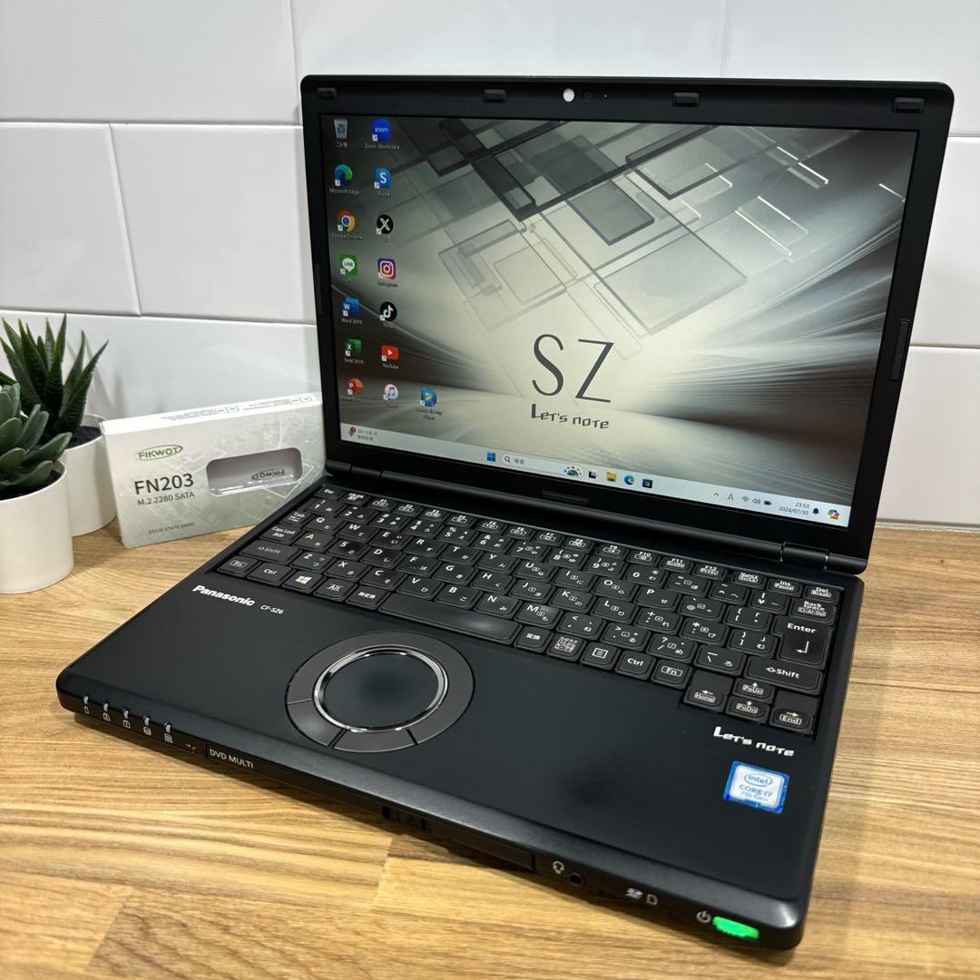 れん様ご確認ページ-【極上品】レッツノートジェットブラックcfsz