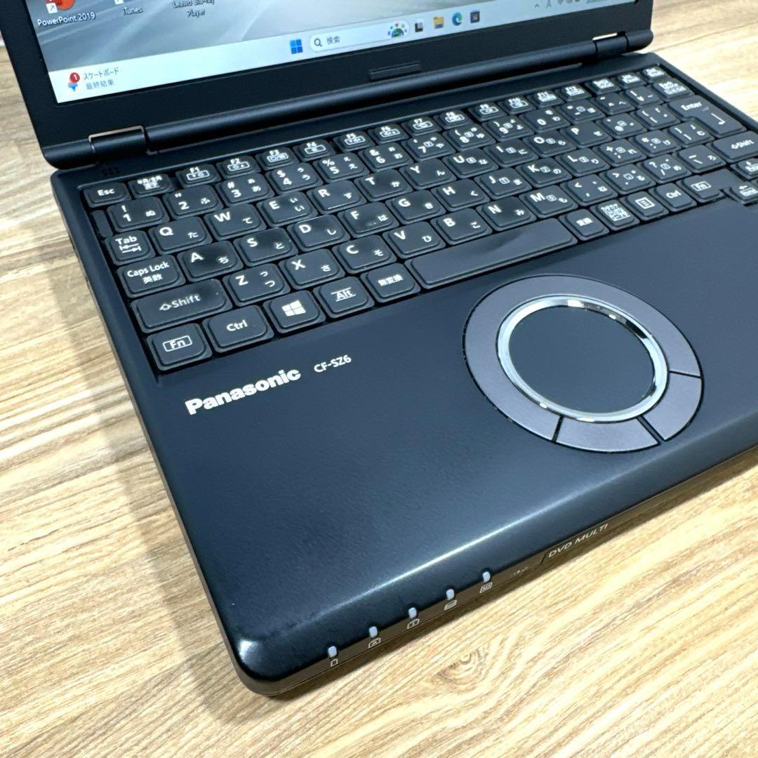 極上品】レッツノートジェットブラックcfsz6☘️7世代i7☘SSD256GB
