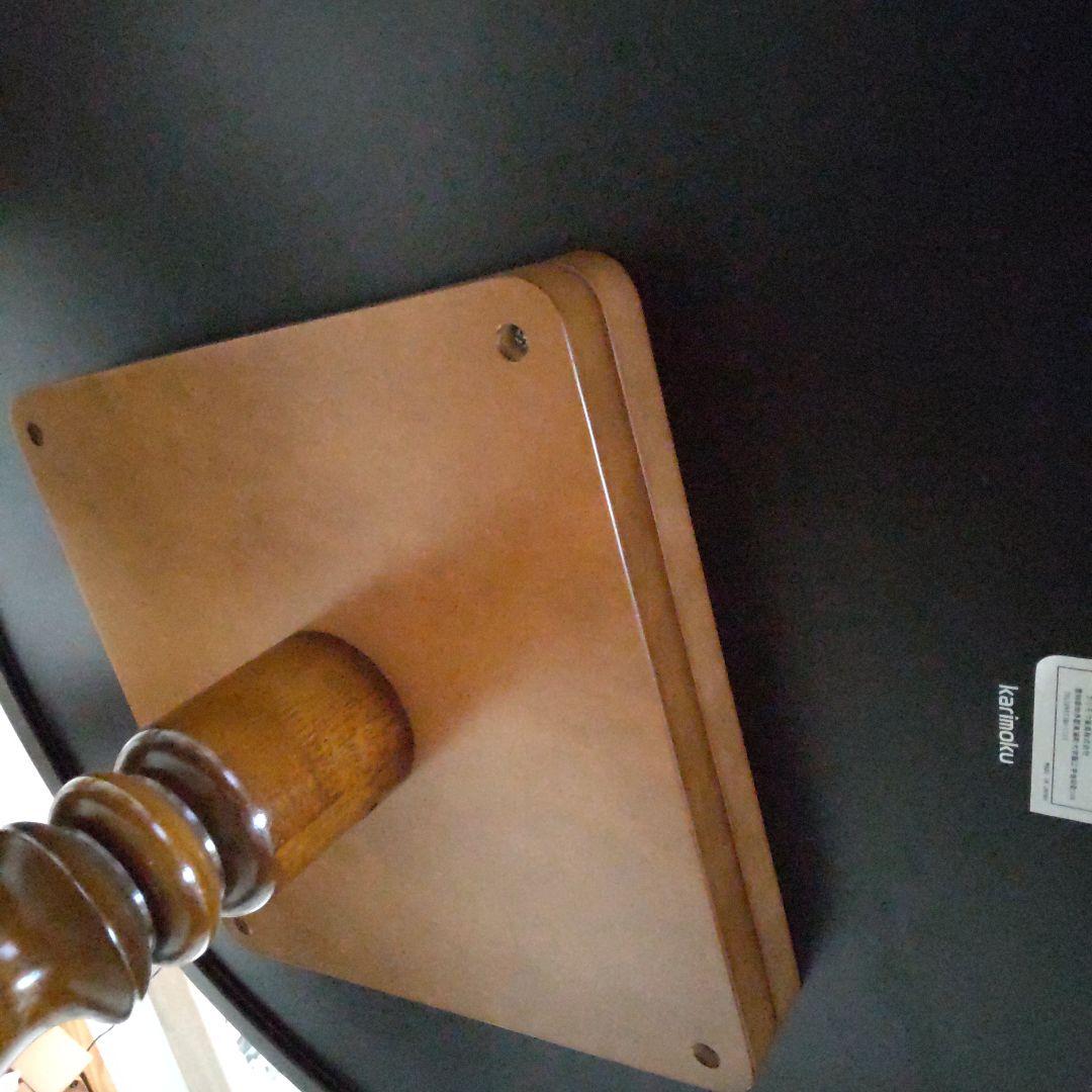 カリモク 丸テーブル