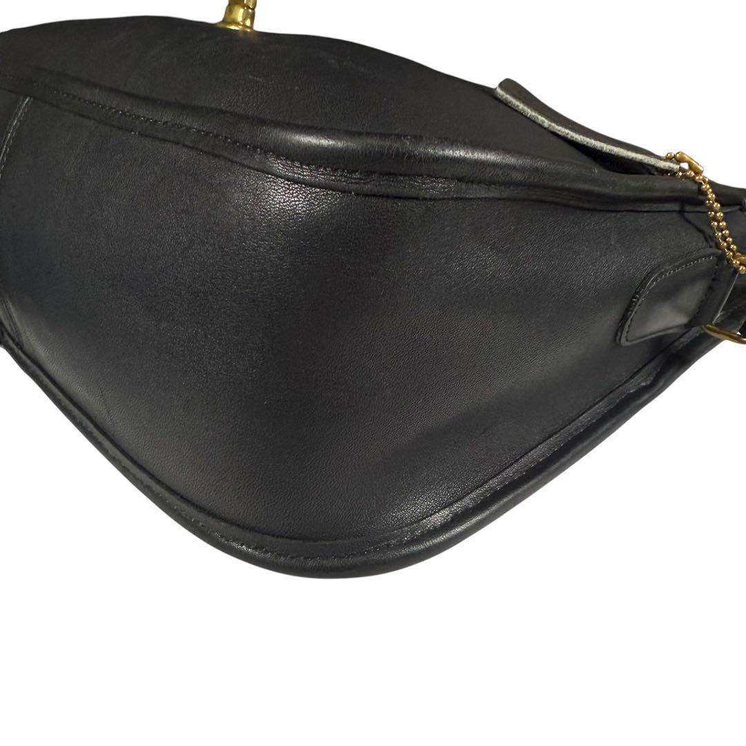 オールドコーチ COACH ターンロック レザー ショルダーバッグ　ビンテージ