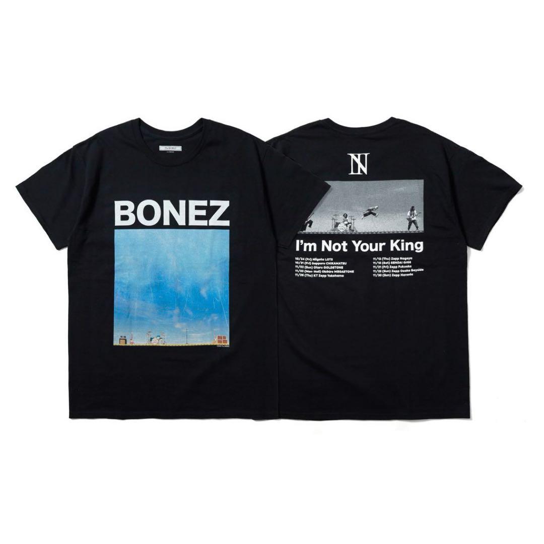 the BONEZ ツアーTシャツ XLサイズ the BONEZ ツアーTシャツ XLサイズ
