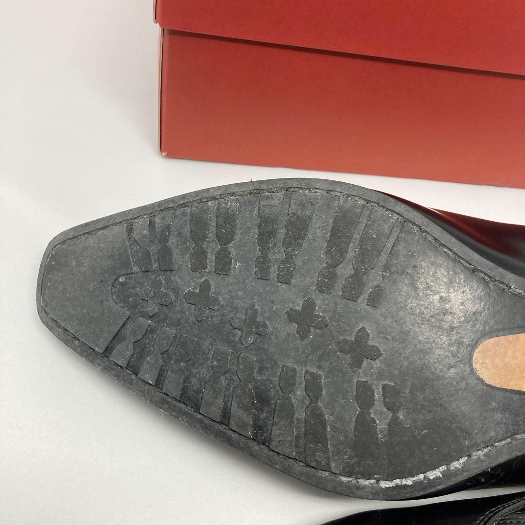 REGAL ブラック ビジネスシューズ　モンクストラップ　27cm