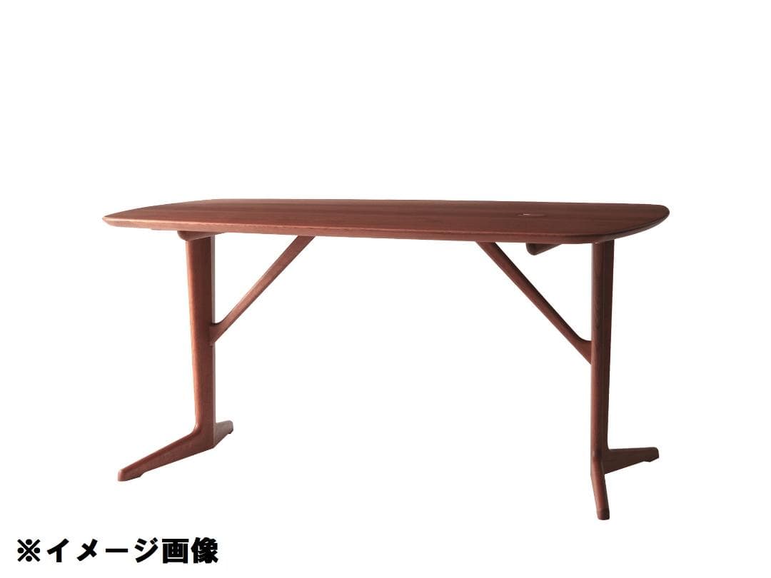 美品‼️日進木工 geppo SEED ダイニングテーブル 2本脚