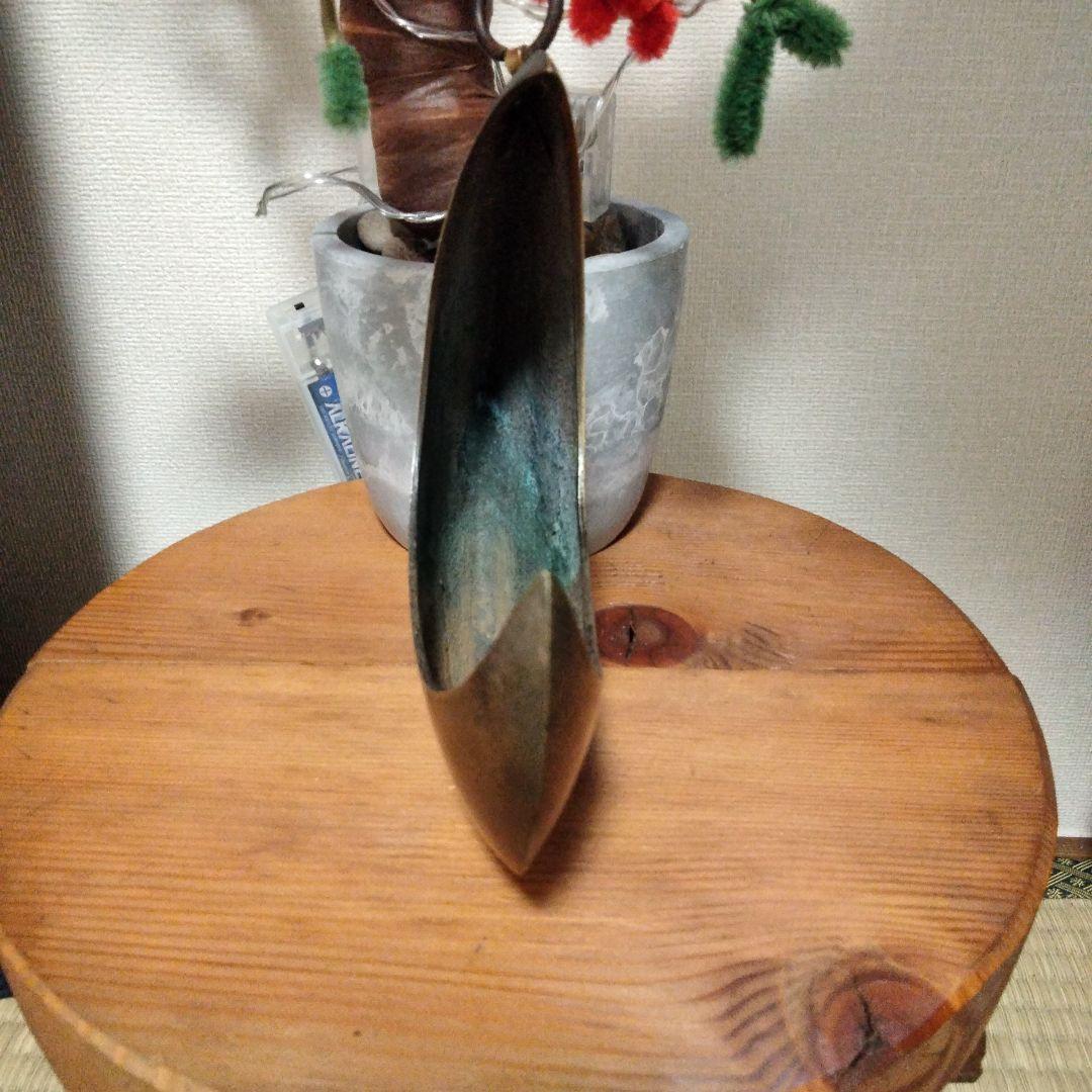 古銅月形釣華生窓月